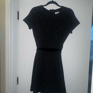 LOFT Black Mini Dress